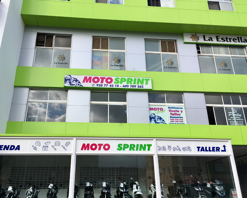 Fachada de Taller Moto Sprint